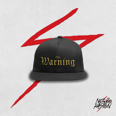 Snapback Hat Cap - The Warning - Logo Dorado