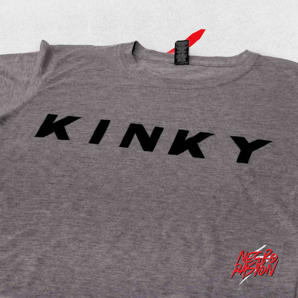 Camiseta - Kinky - Logo - negropasion