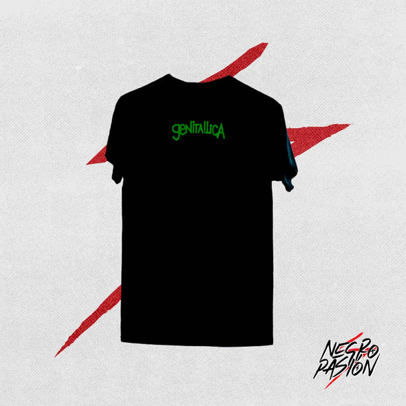 Camiseta - GENITALLICA - GENITALLIZA - negropasion
