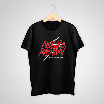 Camiseta - Negro Pasión - Logo Oficial - negropasion