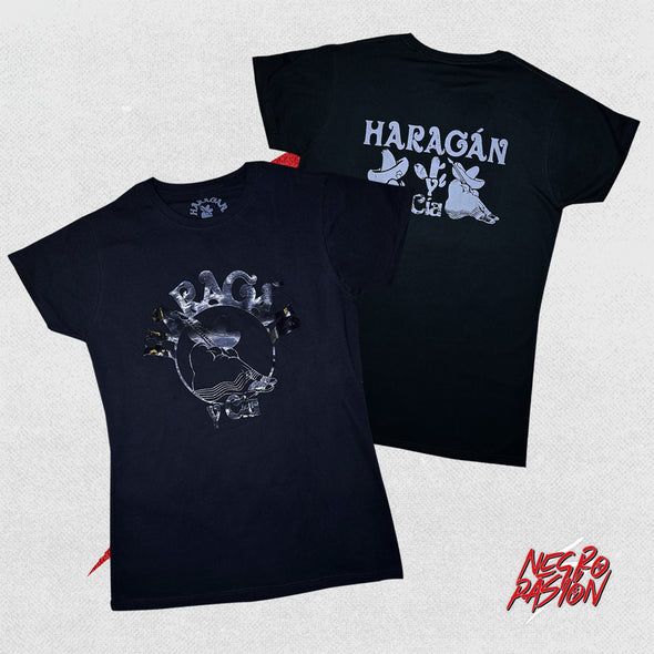 Camiseta Oficial - El Haragán y Cia - Logo Negro