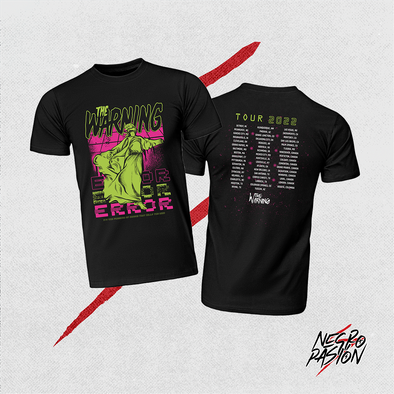T-Shirt Oficial - The Warning - Tour