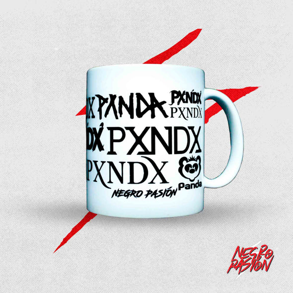 Taza - PXNDX - Blanca - negropasion